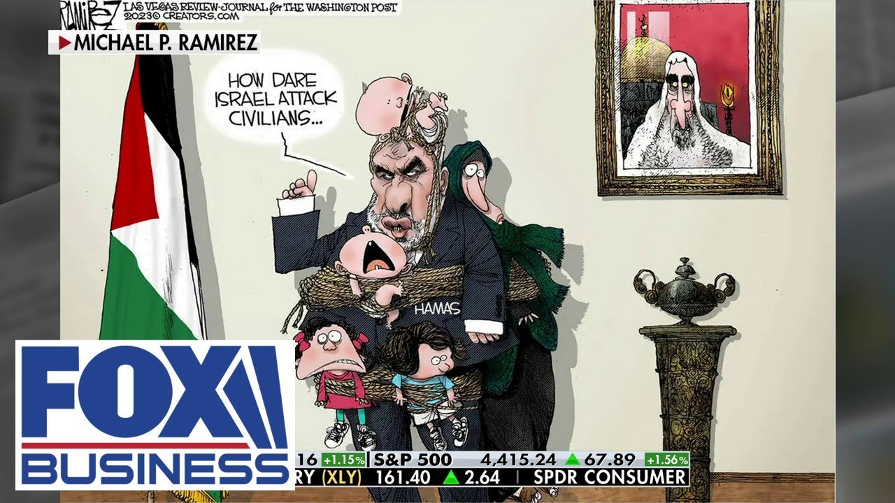 Washington Post under fire for removing anti-Hamas cartoon following protest