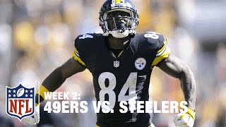 Antonio Brown Highlights (Week 2) | 49ers vs. Steelers