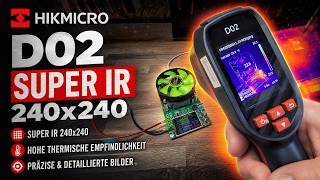 Scharfe warme Bilder: Wärmebildkamera HIKMICRO D02