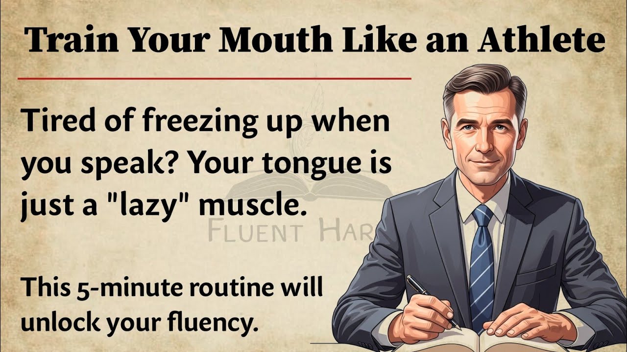 Train Your Mouth Like an Athlete || Graded Reader || Speak English ...