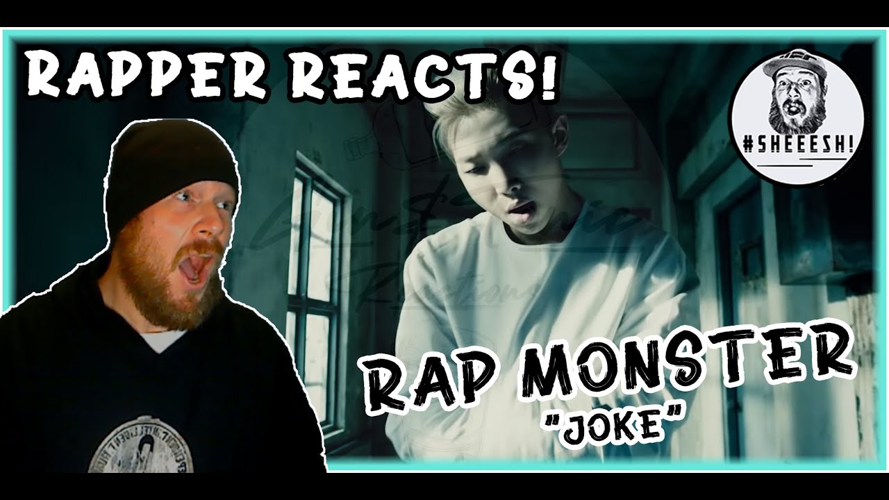Rap Monster - Joke ('농담) | AMERICAN RAPPER'S FIRST REACTION! 😱