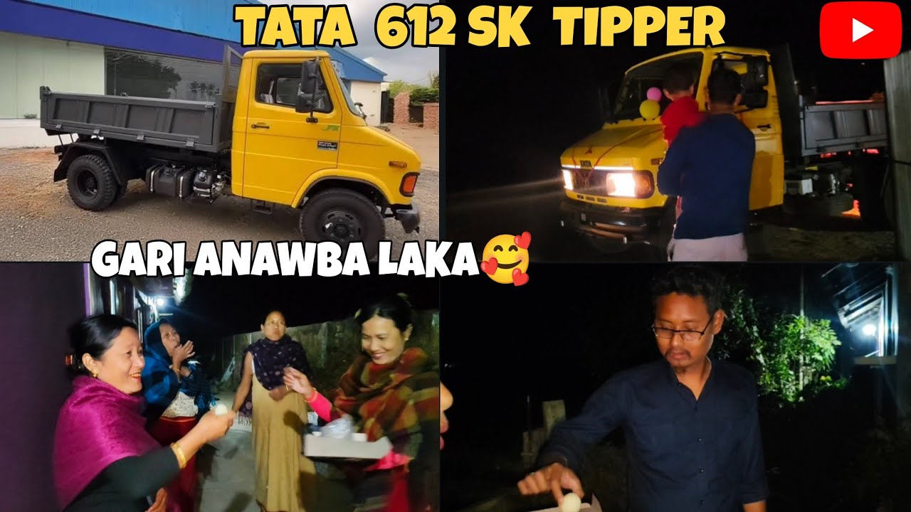 GARI ANAWBA AMA YUMDA LAKA🥰MAYAMDA NUNGAIBA PAW SHARE TWJARI🥰@nongaleithiyam Tata 612 SK Tipper