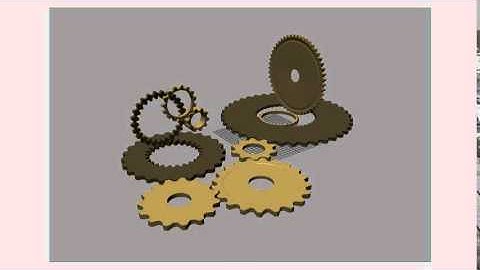 Turning gears in Maya