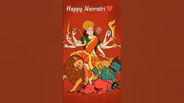 Durga Maa vs Mahisasur 😅❤️ #shorts #animation #navratri #durgapuja