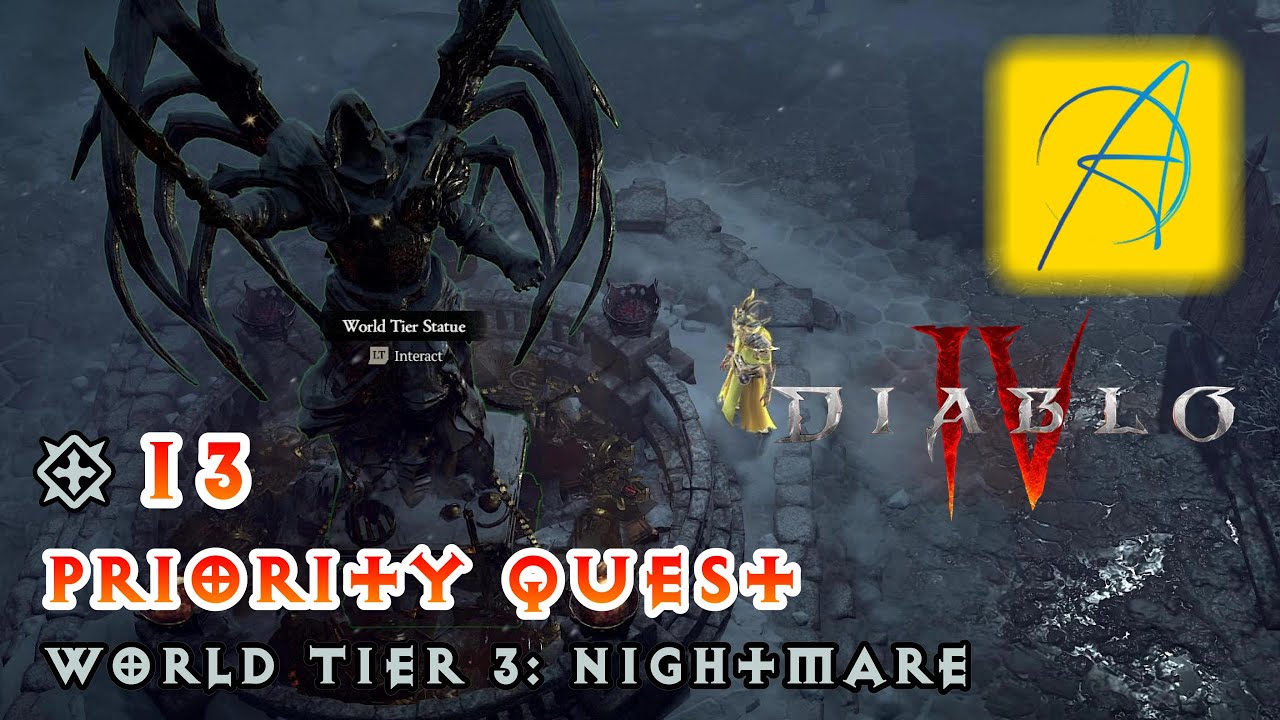 [Diablo 4][Priority #13] World Tier 3: Nightmare