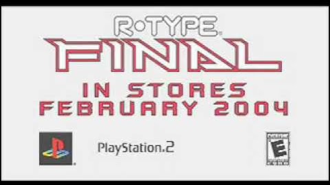 R-Type Final (PS2) (2003/2004) Video Game US Trailer