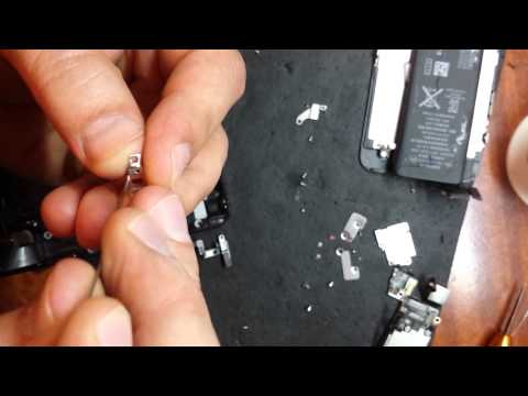 IPHONE 5 замена шлейфа кнопки включения
