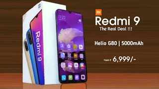 Xiaomi Redmi 9 - MediaTek Helio G80, Quad cameras, 5000mAh Battery | Redmi  9