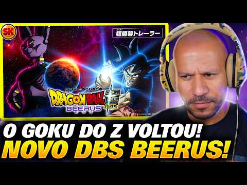 REACTING TO AND ANALYZING THE NEW DRAGON BALL SUPER BEERUS TRAILER + RELEASE DATE!