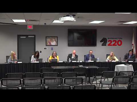 Barrington 220 Board of Education Meeting May 17, 2022