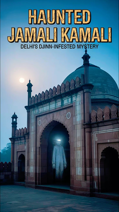 Jamali Kamali : Delhi’s Most Haunted Mosque #travel #jamalikamali #shorts #masjid #shortsfeed
