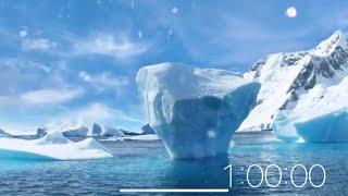 1 Hour Timer - Iceberg (Ambient Music)