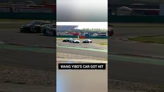 Wang Yibos Car Got Hit And He Got Recover Fast But Currently On 5th Position