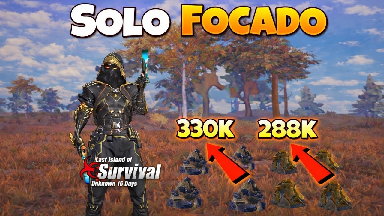  EU VOU FARMAR 288K DE SULFUR E 330K DE FERRO JOGANDO SOLO LAST ISLAND OF SURVIVAL 
