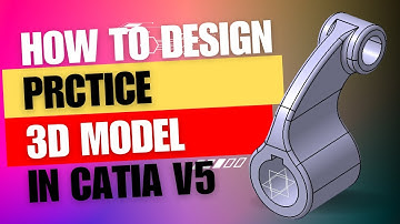 how to design in catia v5 | practice design 26 #3dmodeling #catia  #catiav5  #catiatutorials