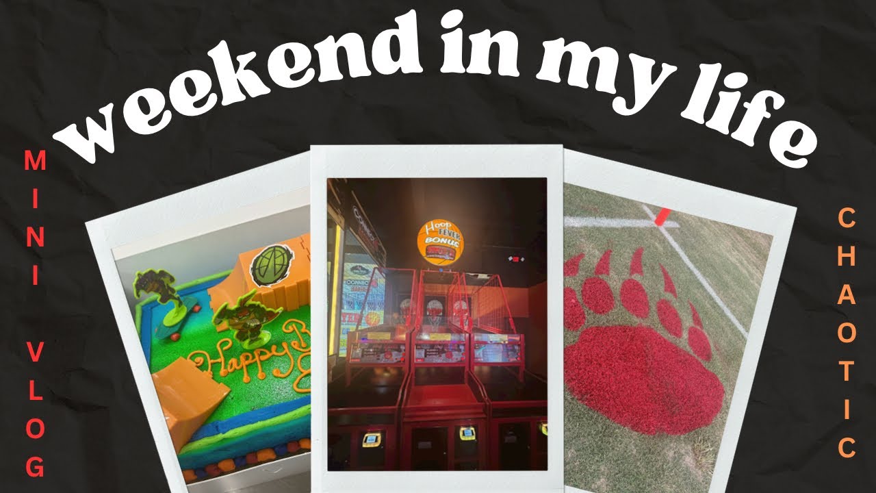 Weekend In My Life || mini vlog || work, football game🤍 - YouTube