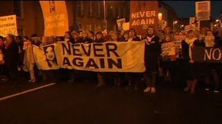 Thousands call for a change in Ireland's abortion laws