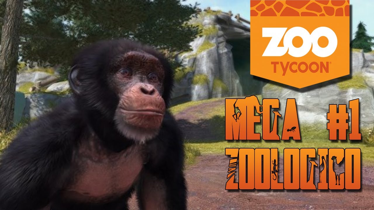 INTERAGINDO COM CHIMPANZÉS Zoo Tycoon 1 (Mega Zoológico) YouTube