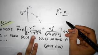 Thumbnail for Problem 2 - (Work and Energy) - Level Easy(ish) - (JEE Adv 2013)