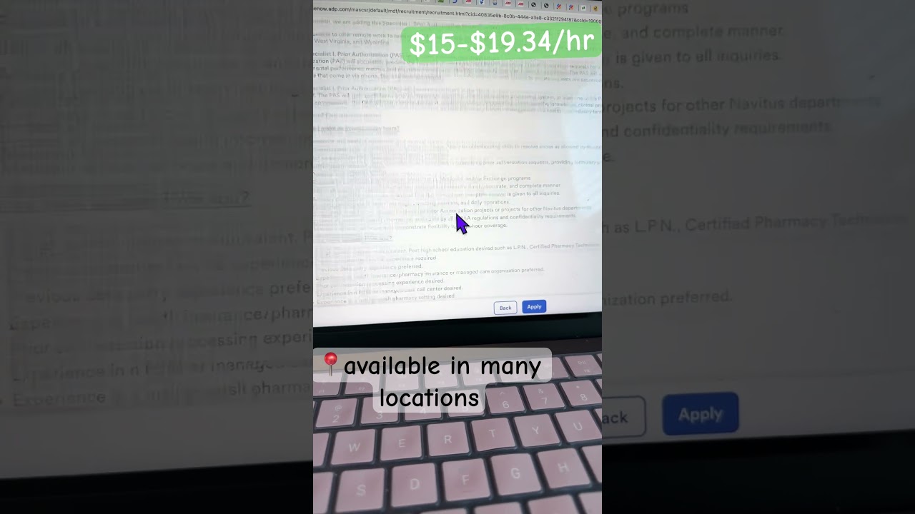 Up to $19.34/hr Prior Authorization Specialist I WFH Job! 