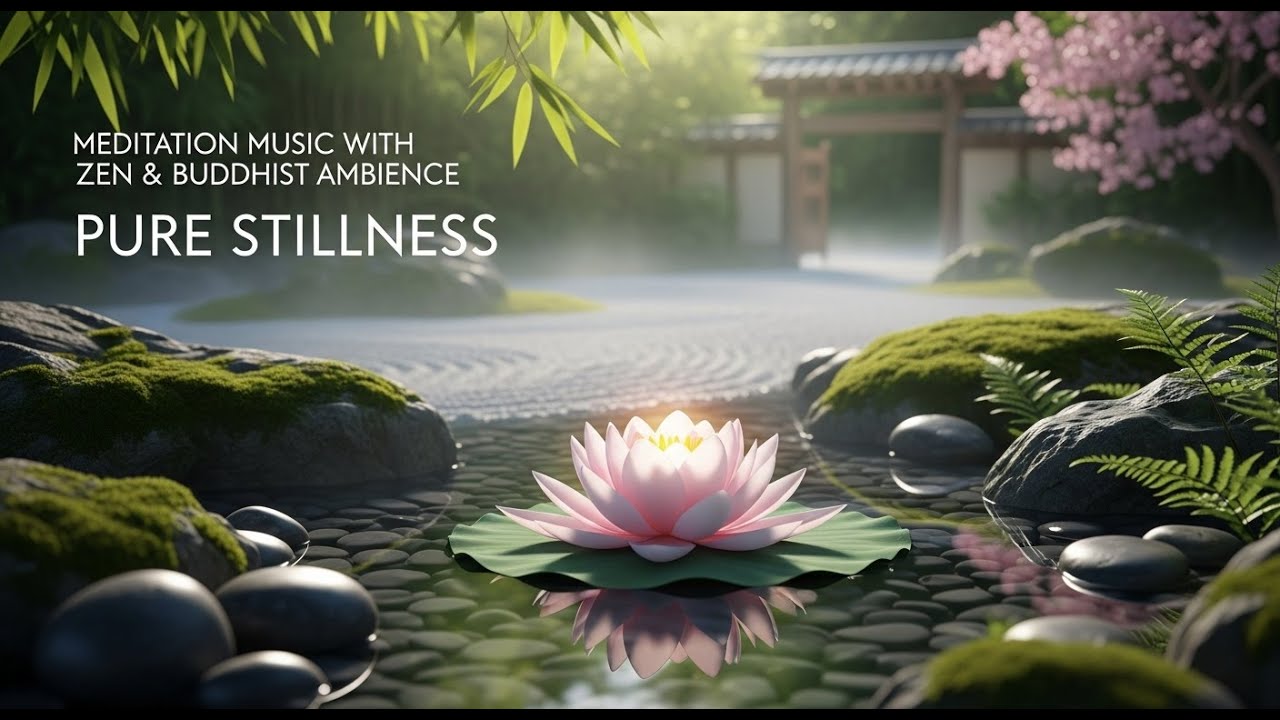 Meditation Music with Zen & Buddhist Ambience | Pure Stillness - YouTube