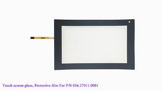 P/N 056.27011.0001 Touch Screen, Protective film for PanelView 800 Graphic Terminals