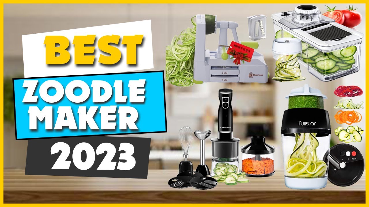 11 Best Zoodle Makers In 2023- For Smooth Slicing Of Vegetables