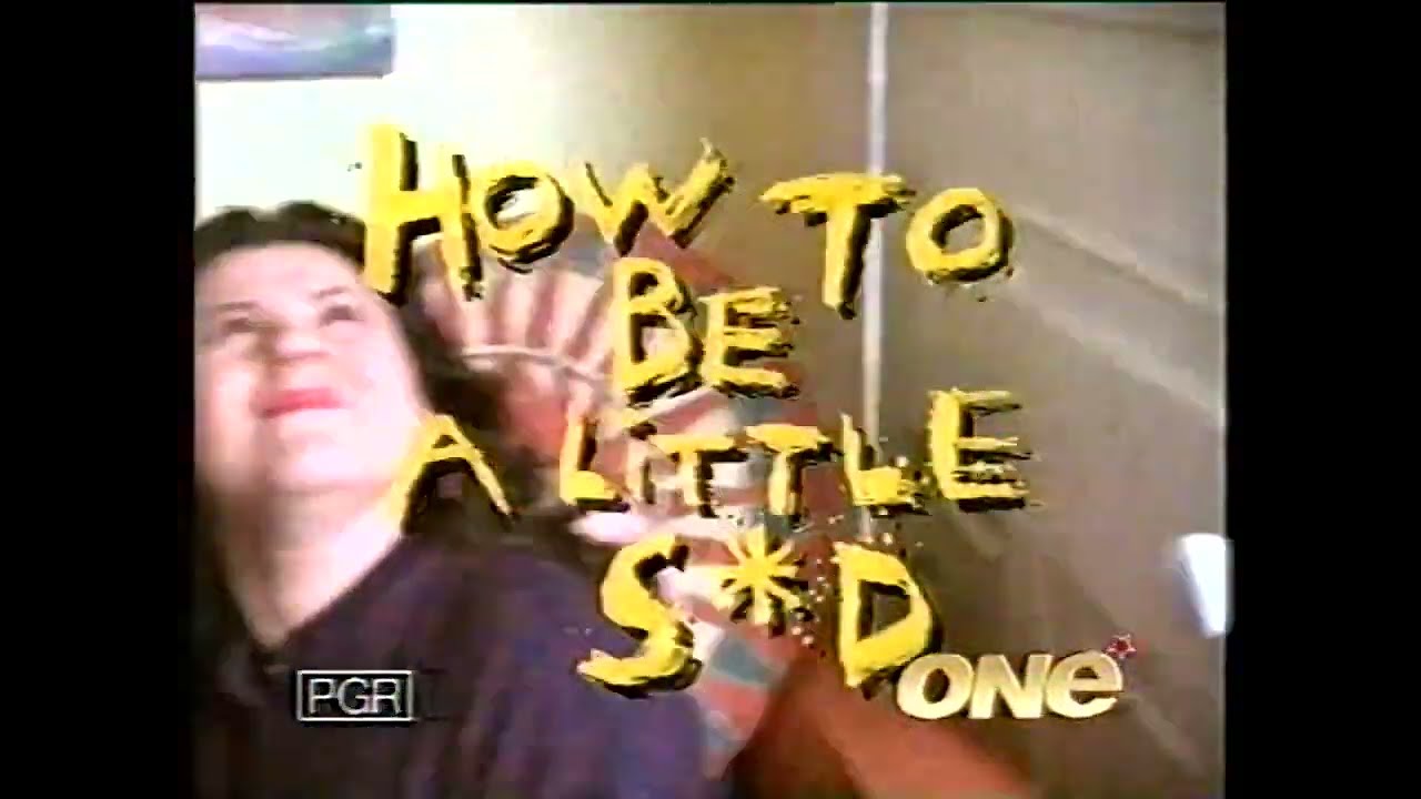 'How to be a little sod' - 'End to end' Rik mayall narration [VHS from 1998 TV]