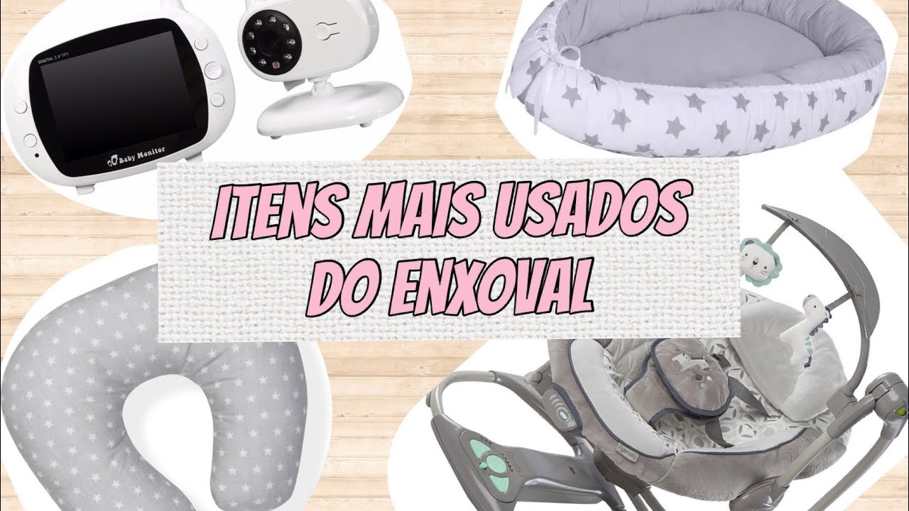 Itens mais usados do Enxoval do bebê - YouTube