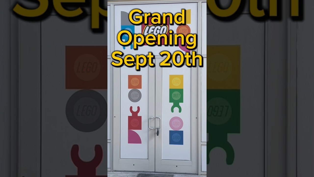 LEGO Store GRAND OPENING! Nebraska Crossing Mall - September 20th, 2024