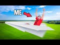 I Flew In A Life Size Paper Airplane!