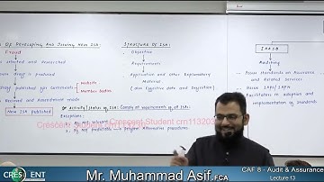 CAF 8 AUDIT SIR ASIF lecture 13