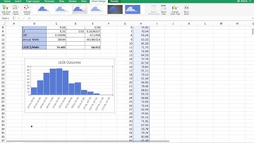 LCOE and Monte Carlo Simulation in Excel 2016