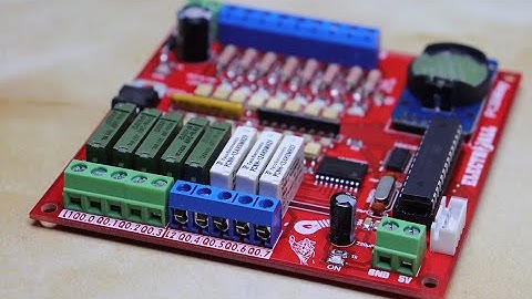PLC WITH ARDUINO (ATmega328p), CIRCUIT BASED ON THE PLC OF SIEMENS S7 1200