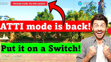 Enable Atti Mode on DJI drones!