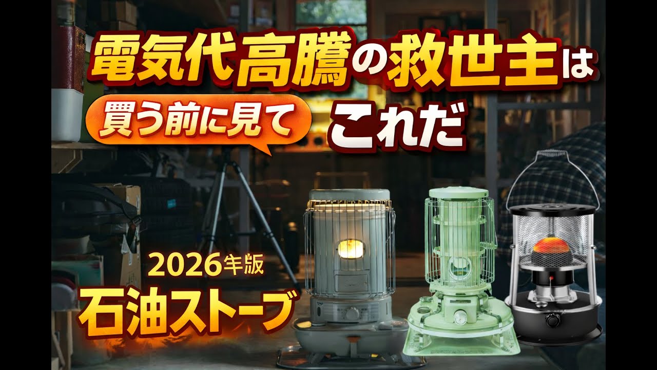 Great for interior decor! 5 stylish and warm kerosene stoves [2026