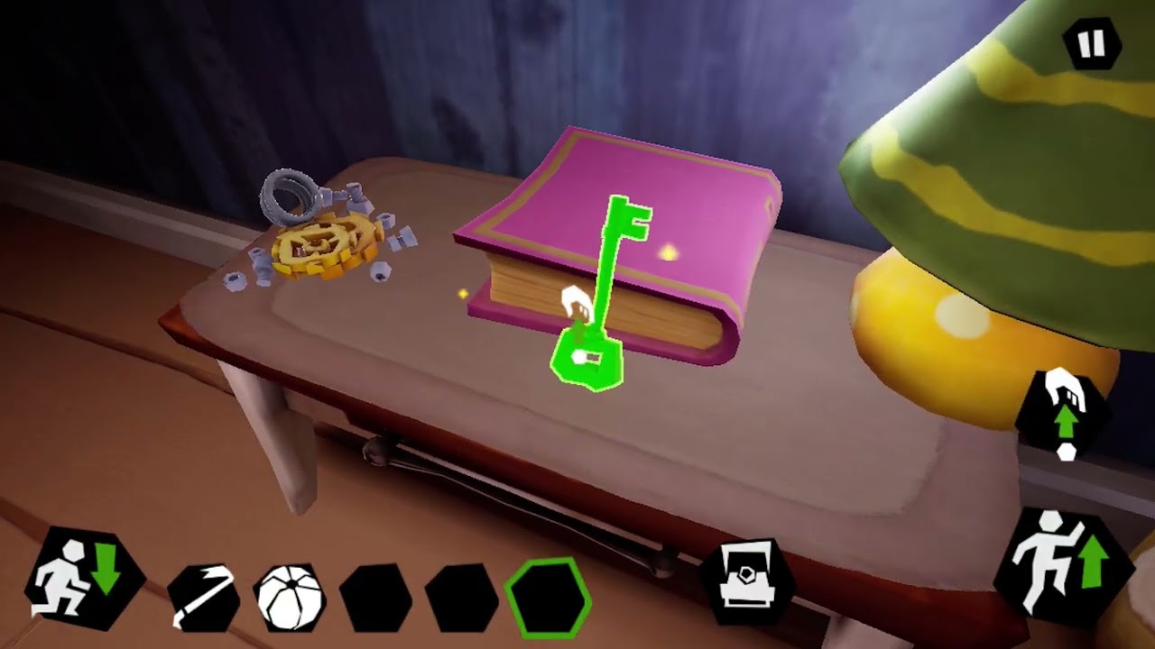 Playing a copy of hello nieghbor