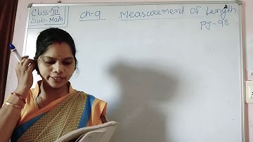 GPS Std -3 Math ch-9( measurement of length) part -1