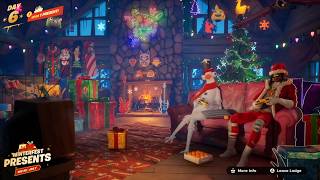 LOG IN TO GET *FREE* SANTA SNOOP DOG SKIN 100% FREE | Fortnite Winterfest 2024 | (DAY 6)