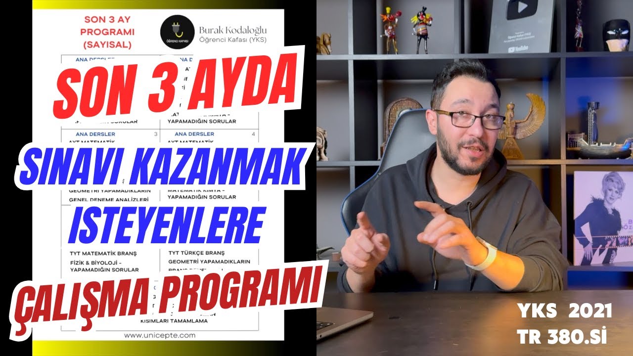 3 Ayda Derece Getirecek Ders Çalışma Programı !!! Detaylı Uygulama Yöntemleriyle