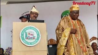 I WILL NOT STOP UNTILL ALL ROADS IN IJEBU LAND IS DONE SAYS GOVERNOR DAPO ABIODUN