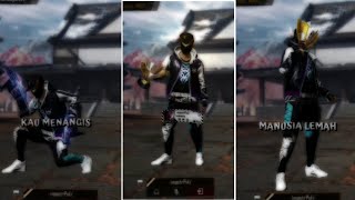PRESET FF 😎 [ KAU MENANGIS, MANUSIA LEMAH!! 🥴 || TREND TIK TOK ? ]