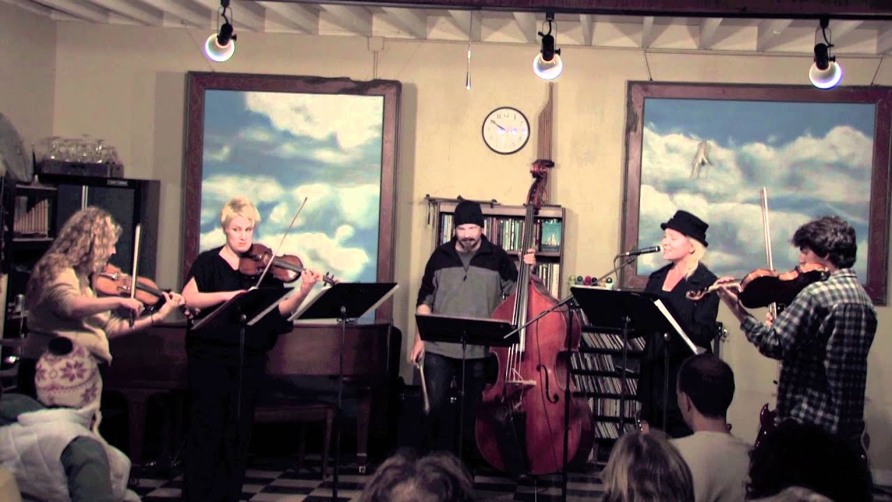 Anna Abbey and the Gove County String Quartet - YouTube
