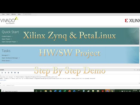 Xilinx Zynq & PetaLinux Project Demo