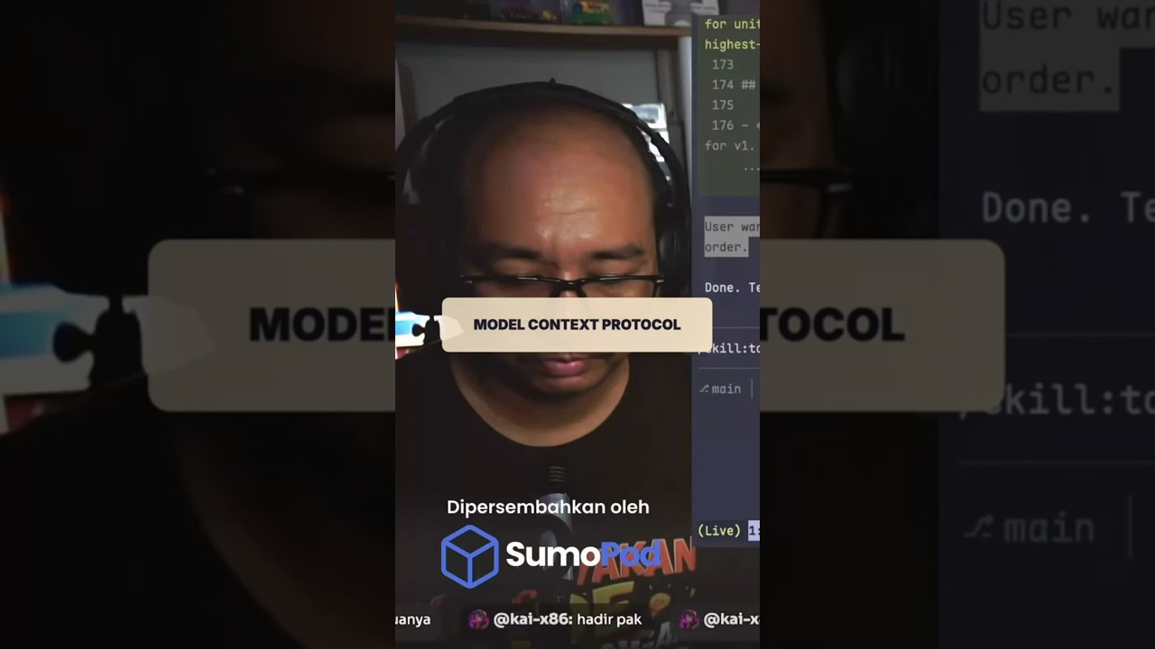 Cuplikan video: #MCP dan skills di AI Coding Agent