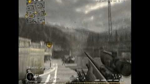 COD4 No Scope Montage "Down With The Sickness"