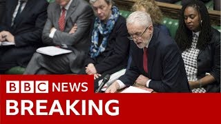 Labour leader Jeremy Corbyn: Extension is a diplomatic failure - BBC News
