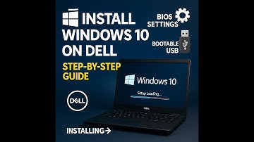 How to Install #Windows 10 on Dell Laptop 💻 | Step-by-Step Guide