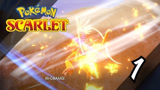 Pokemon Scarlet Play Through Ep 1 We Obtained A Legendary Pokemon!