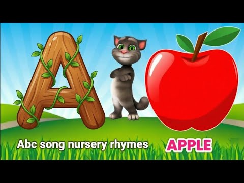 A for apple | abcd learning | abc video for toddlers | Learn Alphabet + 3 different words 